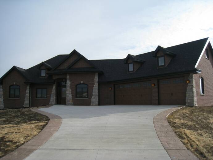Brick & Stone Ranch — Full View, Wisconsin, 2023